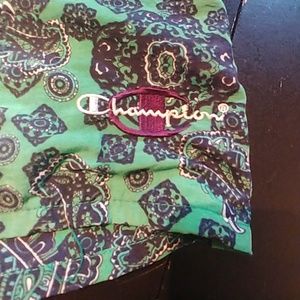 Vintage paisley champion swim trunks men's large